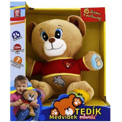 Medvěd Tedík mluvící 30cm